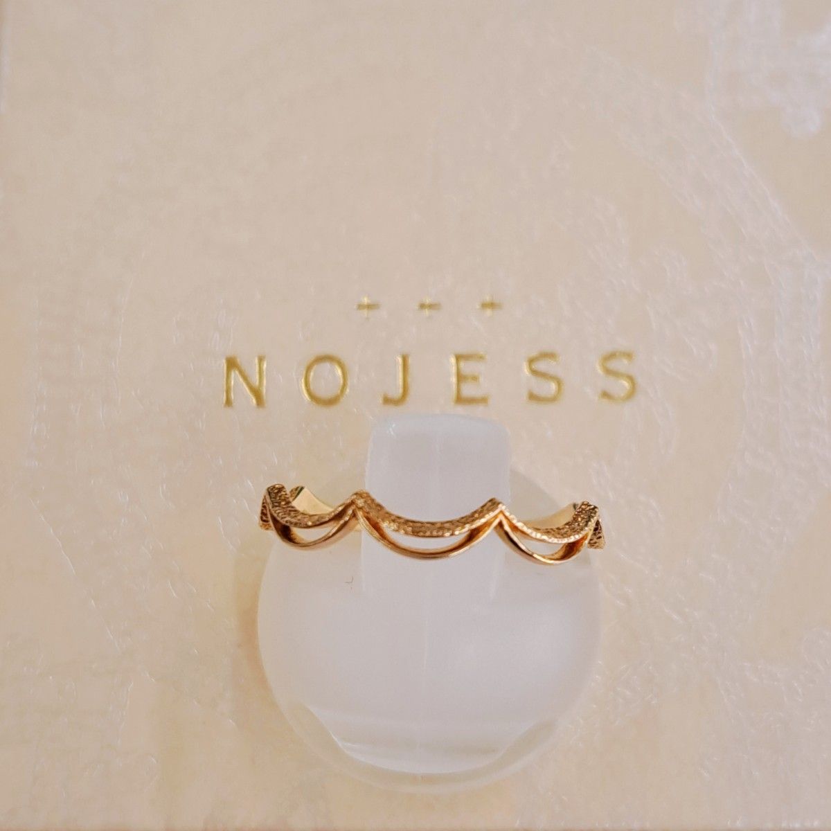 NOJESS ノジェス リング イエローゴールド 3号 - アクセサリー NOJESS ノジェス リング イエローゴールド 3号 - アクセサリー