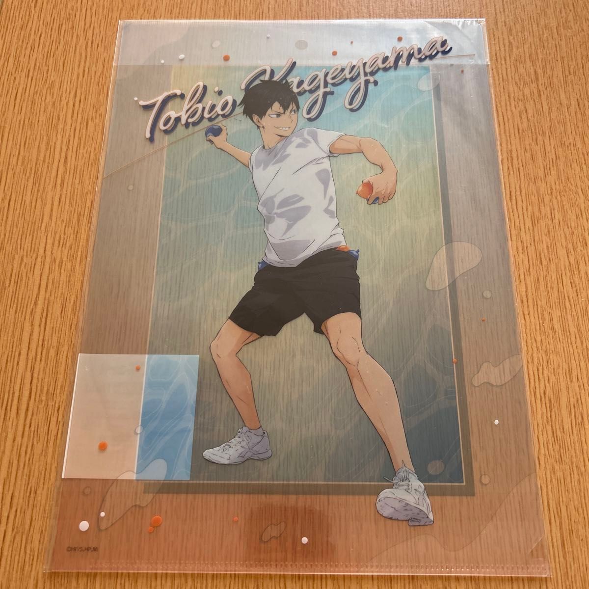 ハイキュー 水遊び クリアファイル ステッカー 日向翔陽 影山飛 ハイキュー 水遊び クリアファイル ステッカー 日向翔陽 影山飛