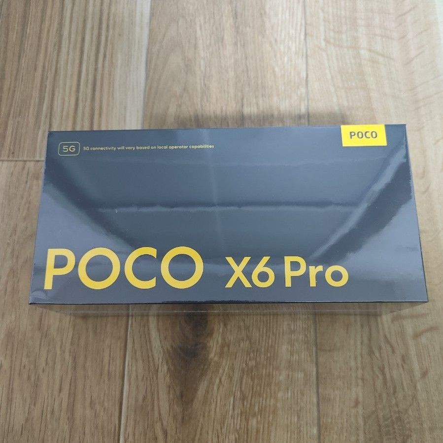 新品未開封 POCO X6 Pro グローバル版 Yellow 12GB 512GB SIM 新品未開封 POCO X6 Pro グローバル版 Yellow 12GB 512GB SIM