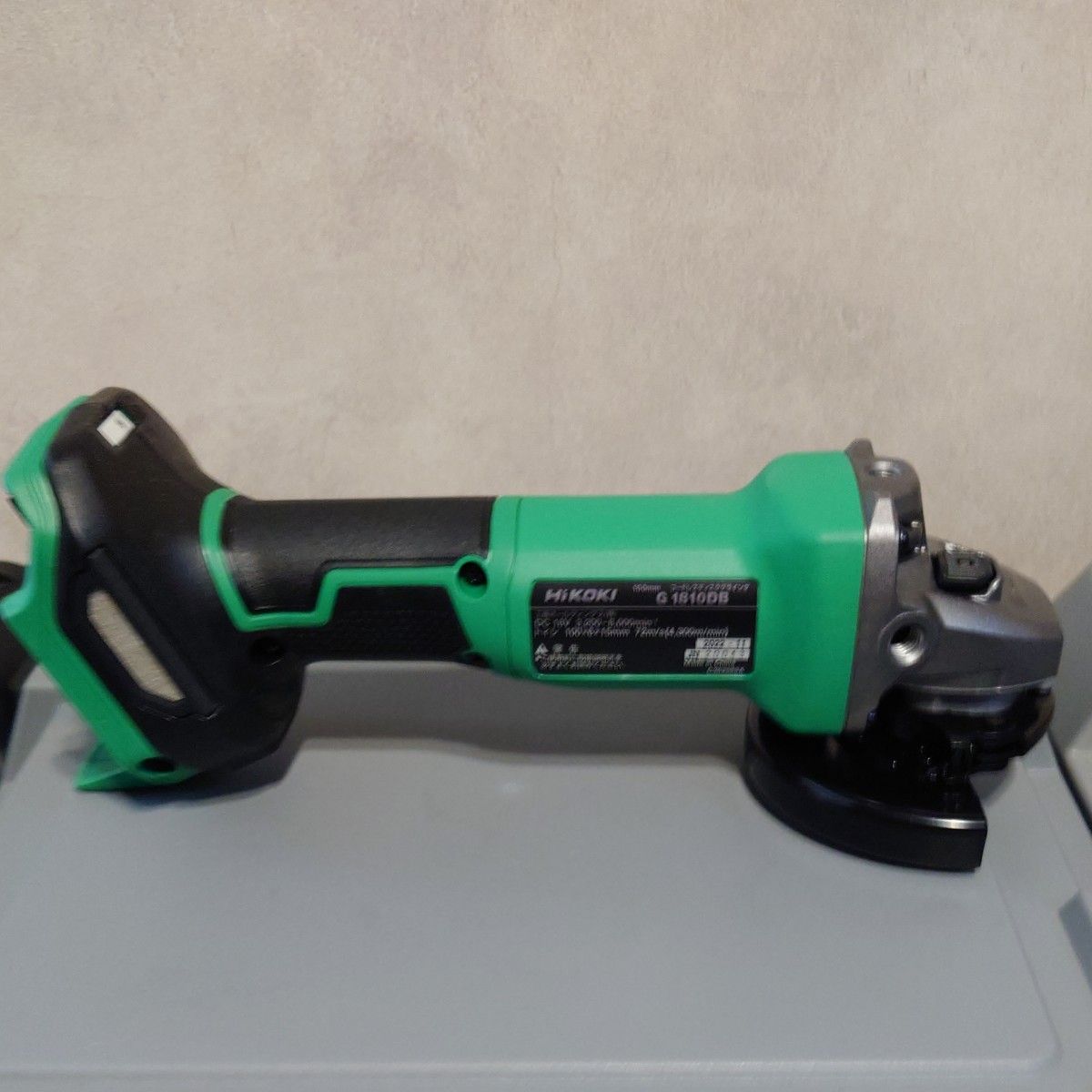 未使用 G1810DB ハイコーキ hikoki 18V ディスクグラインダ 未使用 G1810DB ハイコーキ hikoki 18V ディスクグラインダ