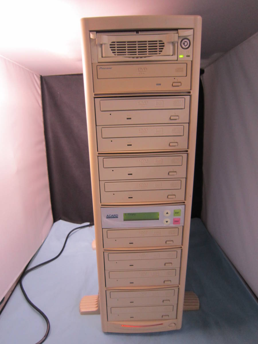 ACARD TECHNOLOGY DVD *１０台　デュプリケーター コピー機