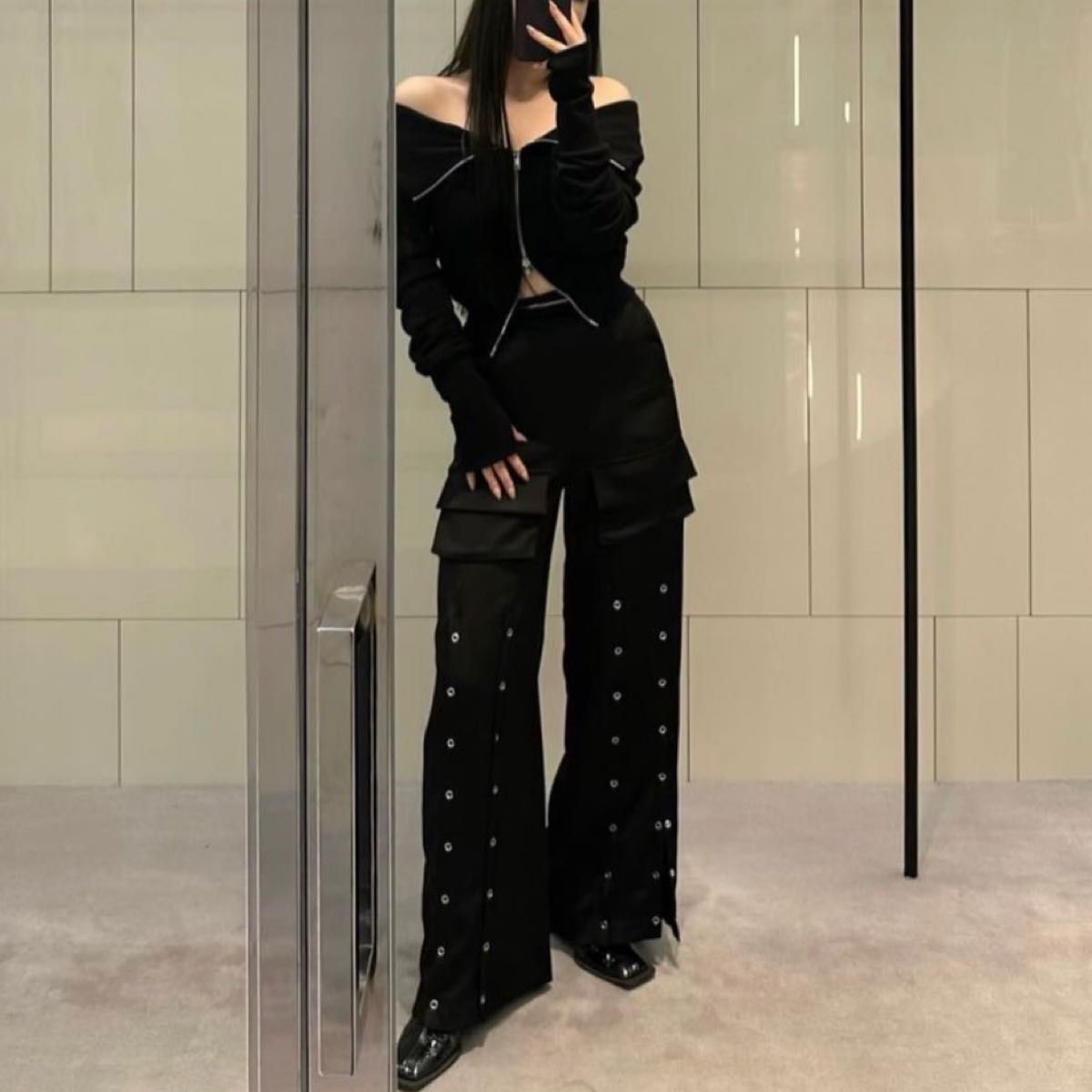 新品未使用 定価¥14 300 melt the lady pocket slit pants 新品未使用 定価¥14 300 melt the lady pocket slit pants