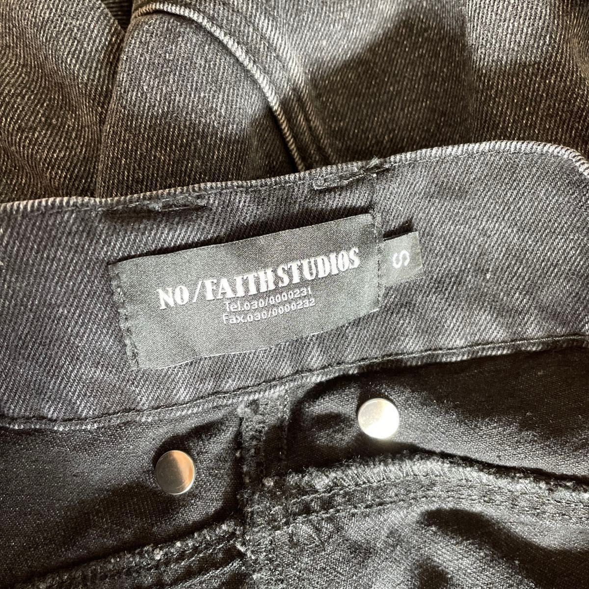 NO/FAITH STUDIOS 23AW CARGO DENIM PANTS アイドル多数着用 NO/FAITH STUDIOS 23AW CARGO DENIM PANTS アイドル多数着用