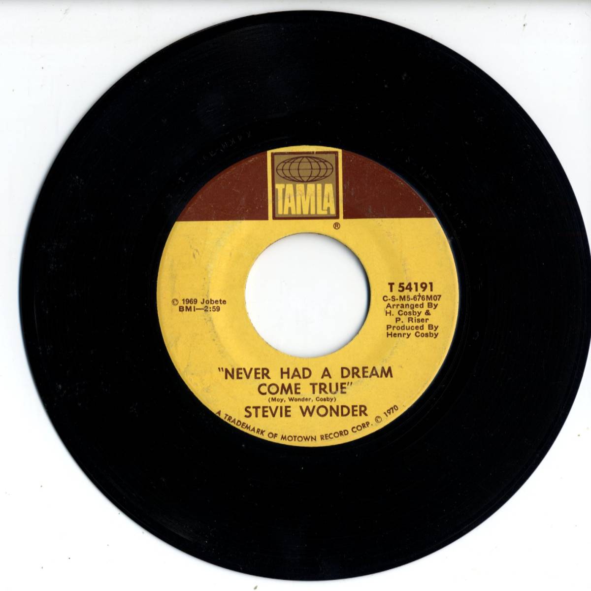 ヤフオク! - Stevie Wonder 「Never Had A Dream Come True/