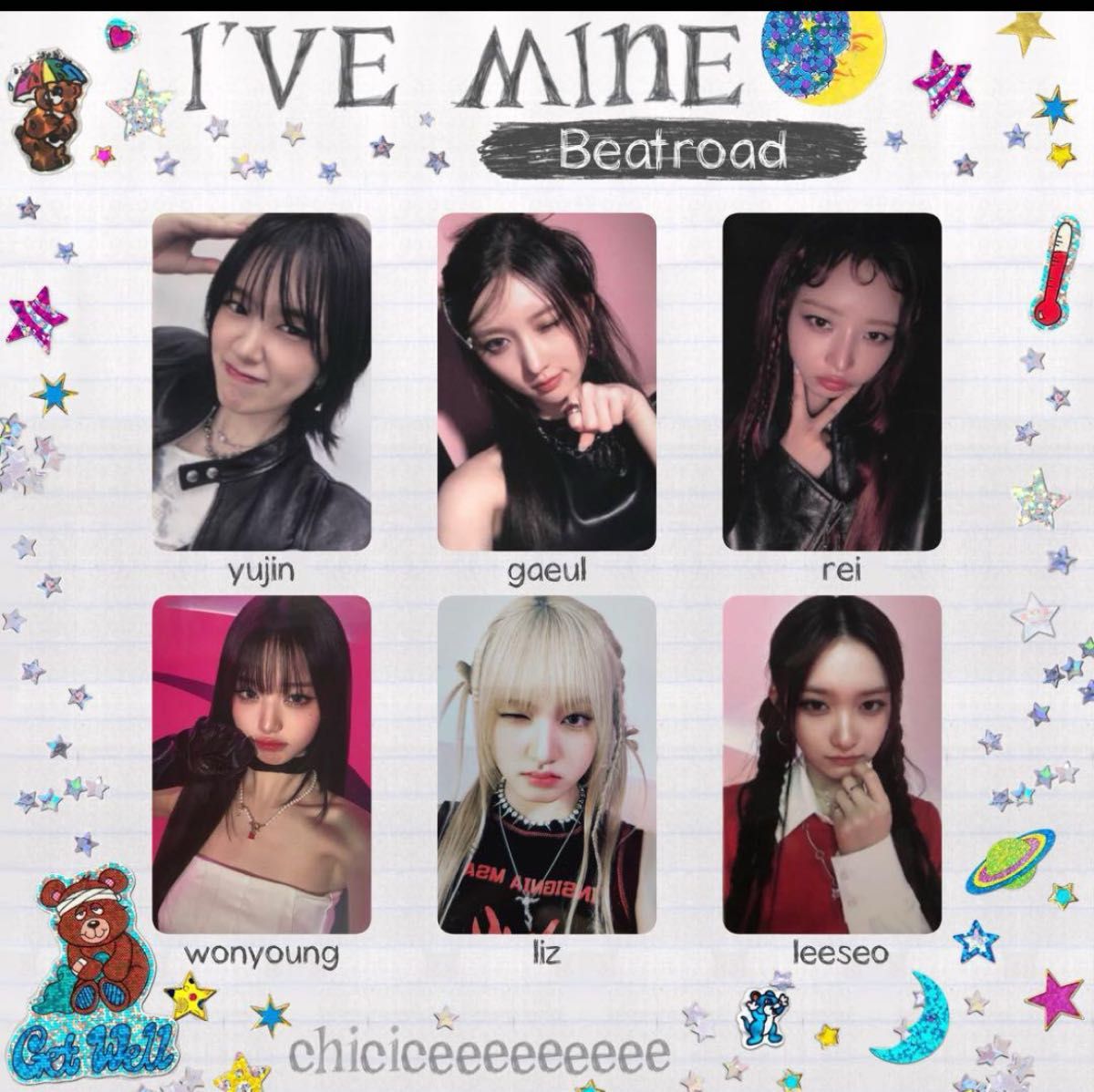 IVE beatroad 6枚セット トレカ アイドル K-POP|Yahoo!フリマ IVE beatroad 6枚セット トレカ アイドル K-POP|Yahoo!フリマ