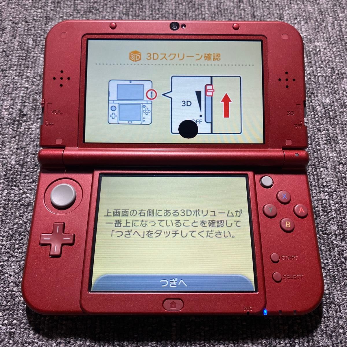 NEWニンテンドー3DSLLメタリックレッド ＆充電器