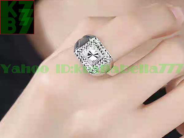 82000円 【永久豪華】メンズ プラチナ リング『白金日光指輪』金