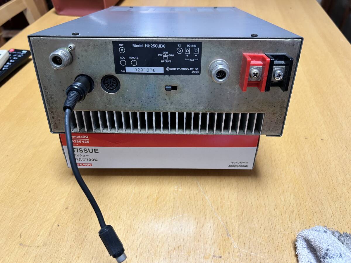 リニアアンプ Yahoo!オークション - 東京ハイパワー430Mhzリニアアンプ HL-250UDX