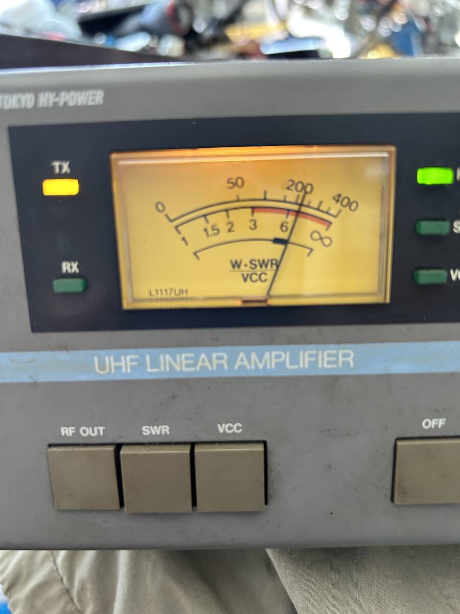 リニアアンプ Yahoo!オークション - 東京ハイパワー430Mhzリニアアンプ HL-250UDX