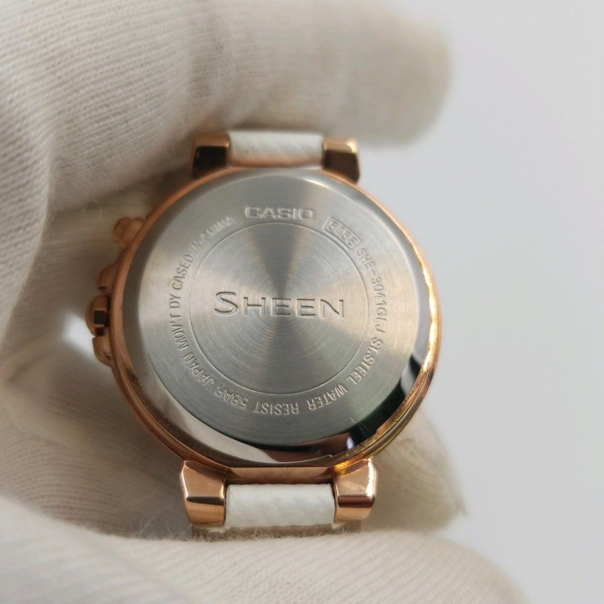 極美品】カシオ CASIO SHEEN レディース 腕時計 クロノグラフ 極美品】カシオ CASIO SHEEN レディース 腕時計 クロノグラフ