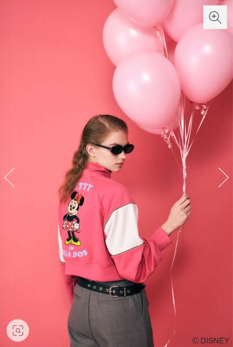 moussy マウジー ディズニー ミニージャージ 完売品 レア ピンク moussy マウジー ディズニー ミニージャージ 完売品 レア ピンク