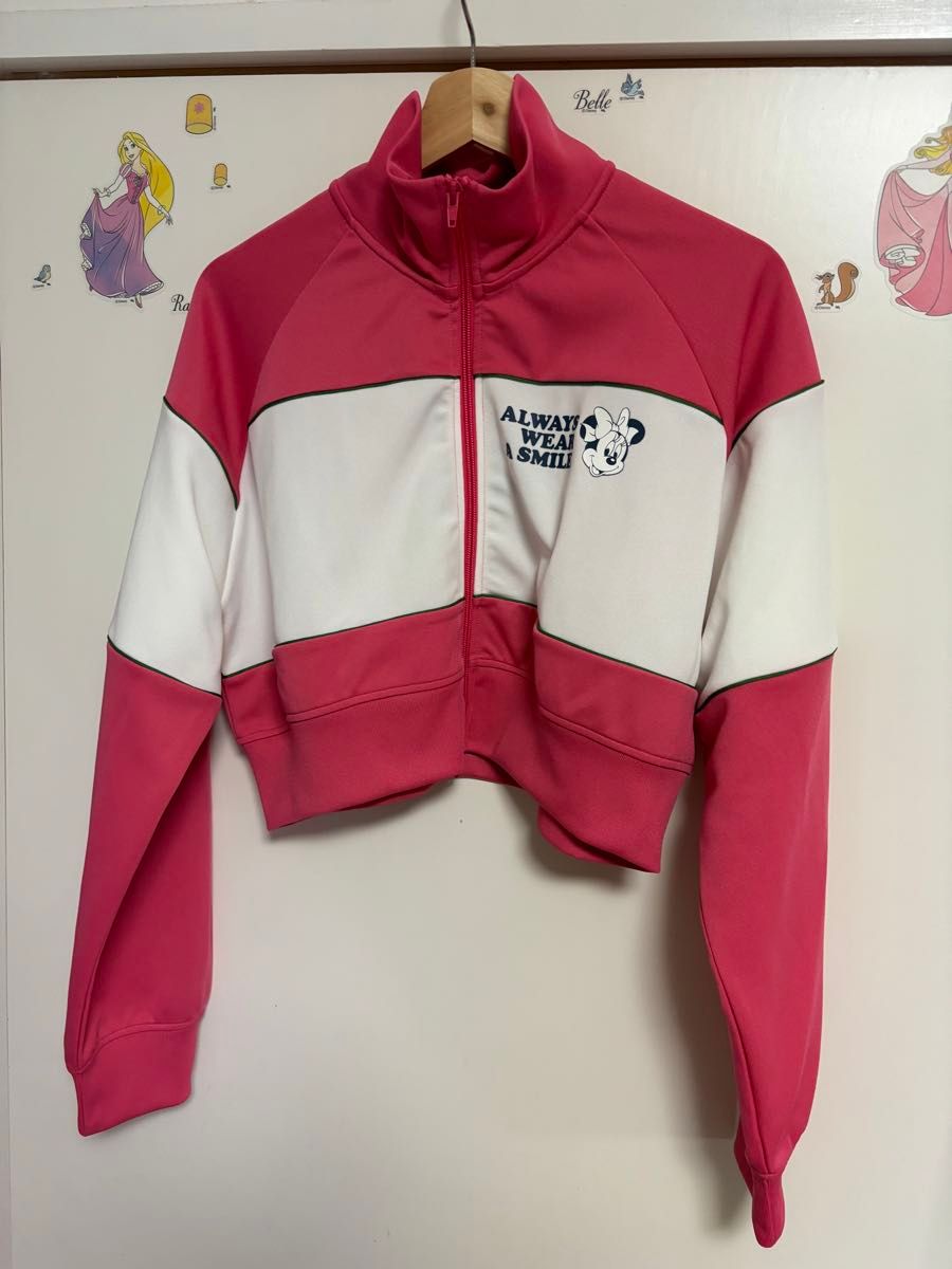 moussy マウジー ディズニー ミニージャージ 完売品 レア ピンク moussy マウジー ディズニー ミニージャージ 完売品 レア ピンク