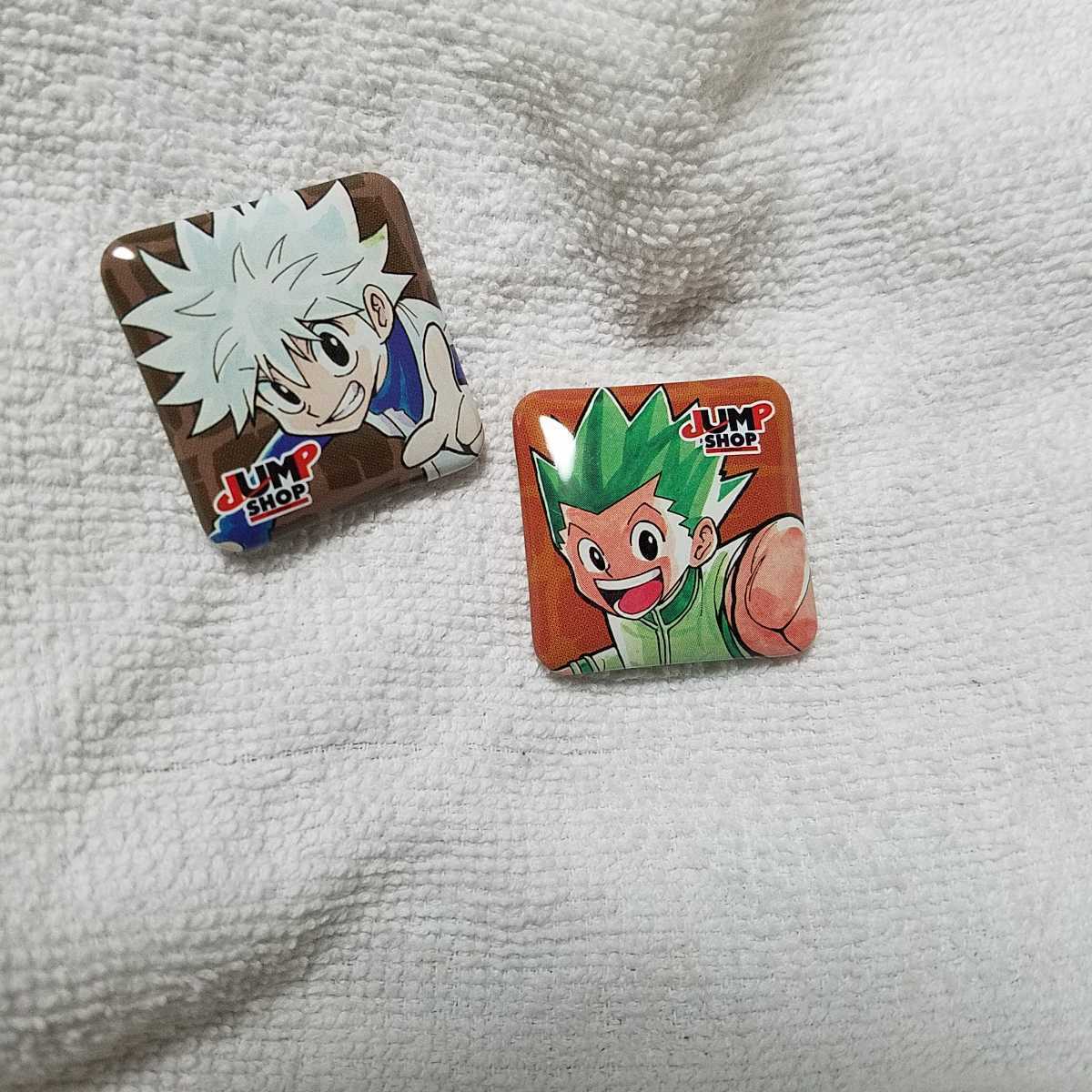 ハンターハンター キルア ゴン ピンバッチ 希少 HUNTER×HUNTER 即決 ハンターハンター キルア ゴン 缶バッジ HUNTER×HUNTER