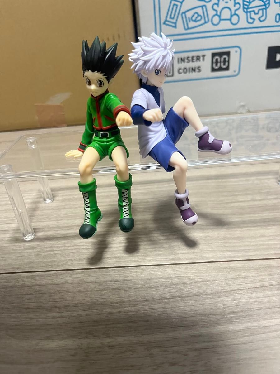 HUNTER×HUNTER ヌードルストッパーフィギュア ゴン キルア HUNTER×HUNTER ヌードルストッパーフィギュア ゴン キルア