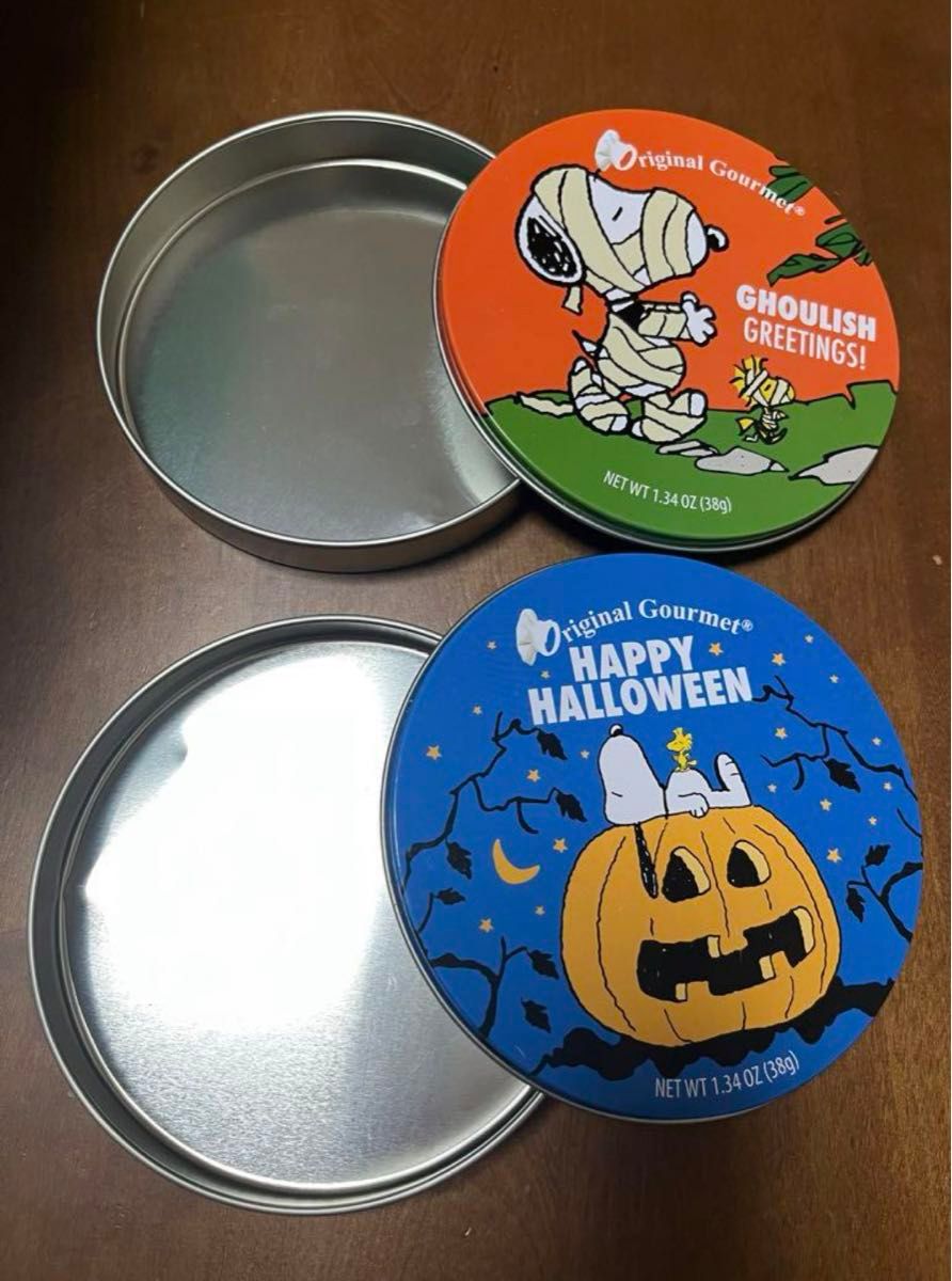 スヌーピー スヌーピー クッキー缶 空き缶 ハロウィン スヌーピー スヌーピー クッキー缶 空き缶 ハロウィン