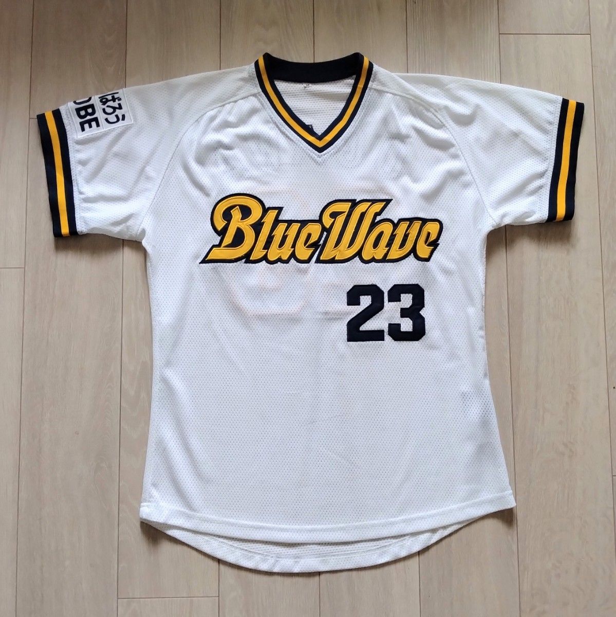 オリックス ブルーウェーブ 復刻 小川 ホームユニフォーム M オリックス ブルーウェーブ 復刻 小川 ホームユニフォーム M
