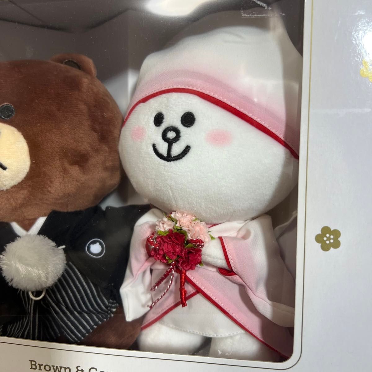 LINE FRIENDS ぬいぐるみ ウェディング ブラウン コニー|Yahoo LINE FRIENDS ぬいぐるみ ウェディング ブラウン コニー|Yahoo