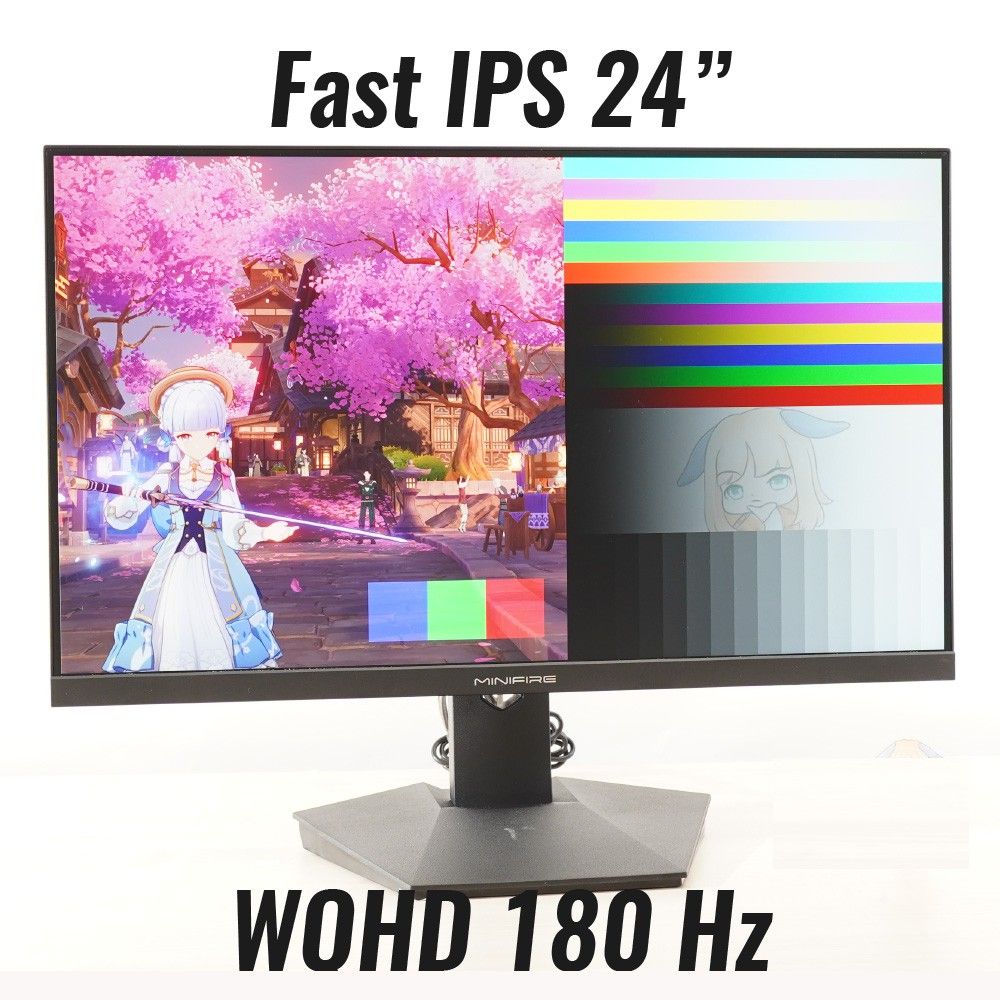 WQHDゲーミングモニター(24インチ / 180 Hz / Fast IPS WQHDゲーミングモニター(24インチ / 180 Hz / Fast IPS