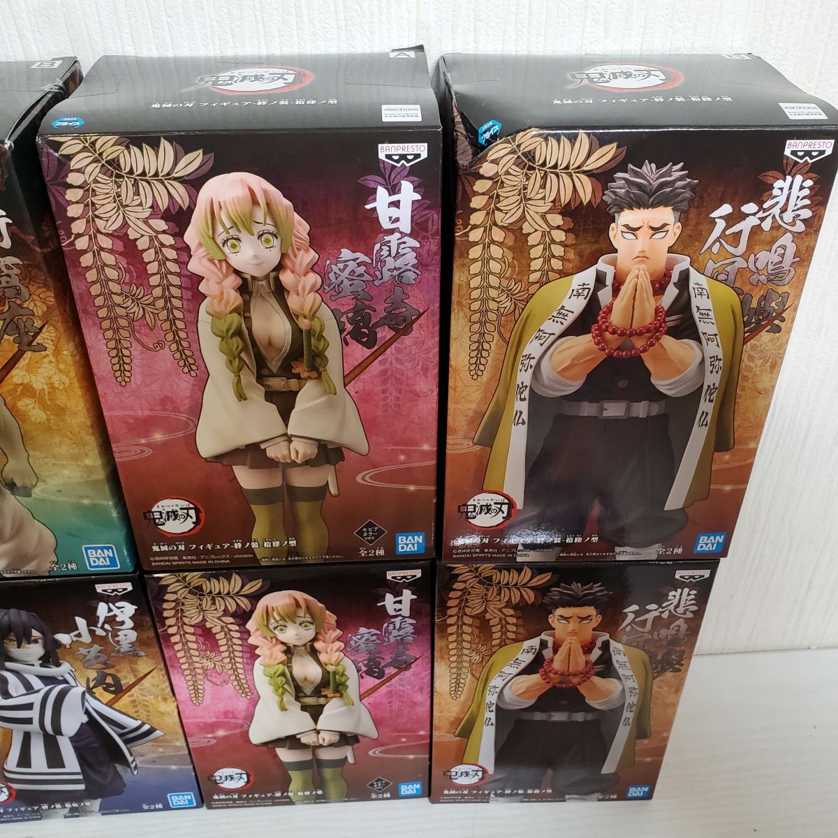 未開封】 鬼滅の刃 絆ノ装 伊黒小芭内 時透無一郎 甘露寺蜜璃 未開封】 鬼滅の刃 絆ノ装 伊黒小芭内 時透無一郎 甘露寺蜜璃