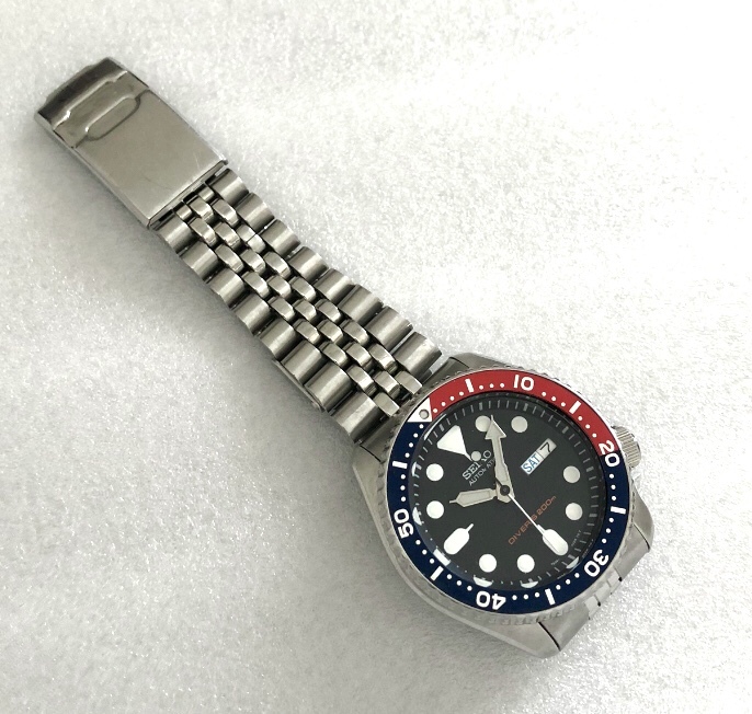SEIKO BOY SCUBA 200 PROSPEX NAVY 7S26 AUTOMATIC Divers yahoo