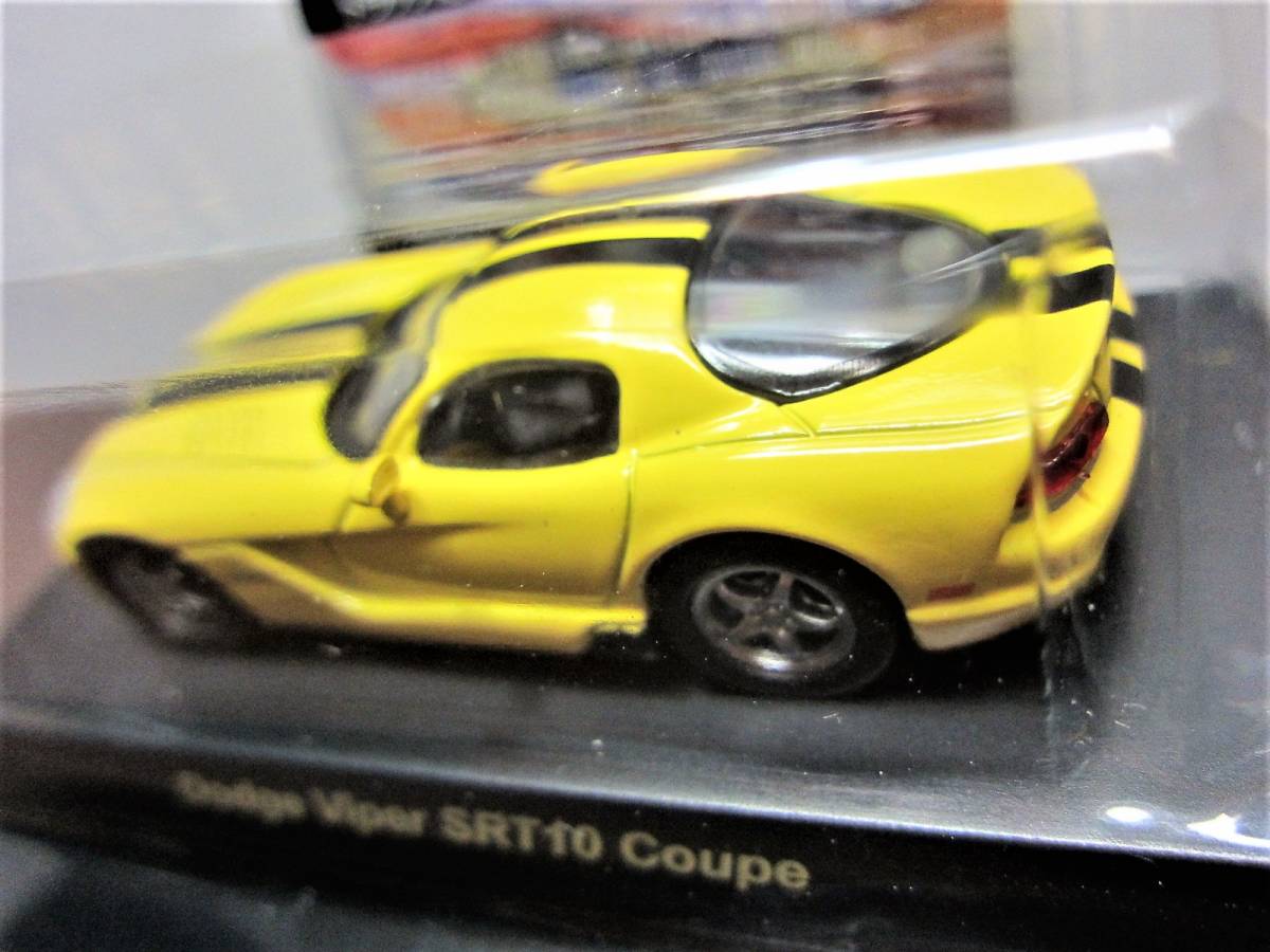 京商☆USAスポーツカーコレクション☆Dodge Viper SRT10 Coupe Yellow☆KYOSHO2008☆保_画像5