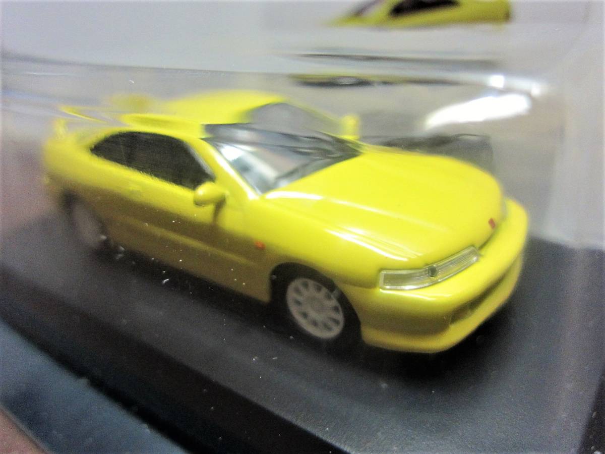 京商☆ホンダ ミニカーコレクション☆Honda INTEGRA TYPE R Yellow☆KYOSHO2011☆保_画像8