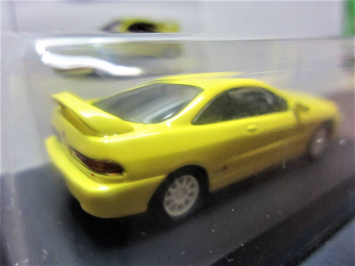 京商☆ホンダ ミニカーコレクション☆Honda INTEGRA TYPE R Yellow☆KYOSHO2011☆保_画像9