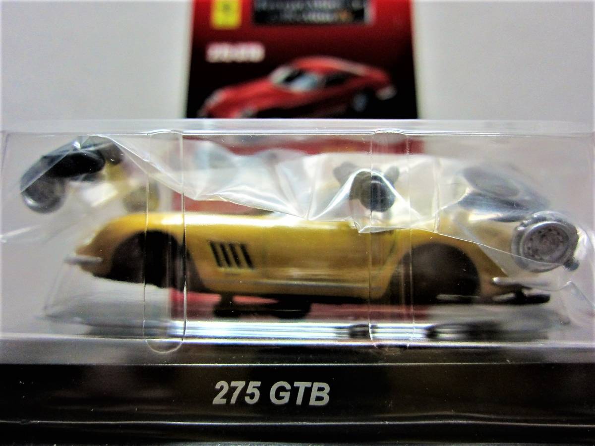 京商☆フェラーリ ミニカーコレクション４☆Ferrari 275 GTB 1964年 Yellow☆KYOSHO2007☆保2_画像3