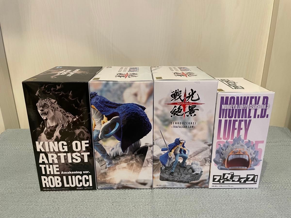 ワンピース】フィギュア まとめ売り 4点セット|Yahoo!フリマ ワンピース】フィギュア まとめ売り 4点セット|Yahoo!フリマ