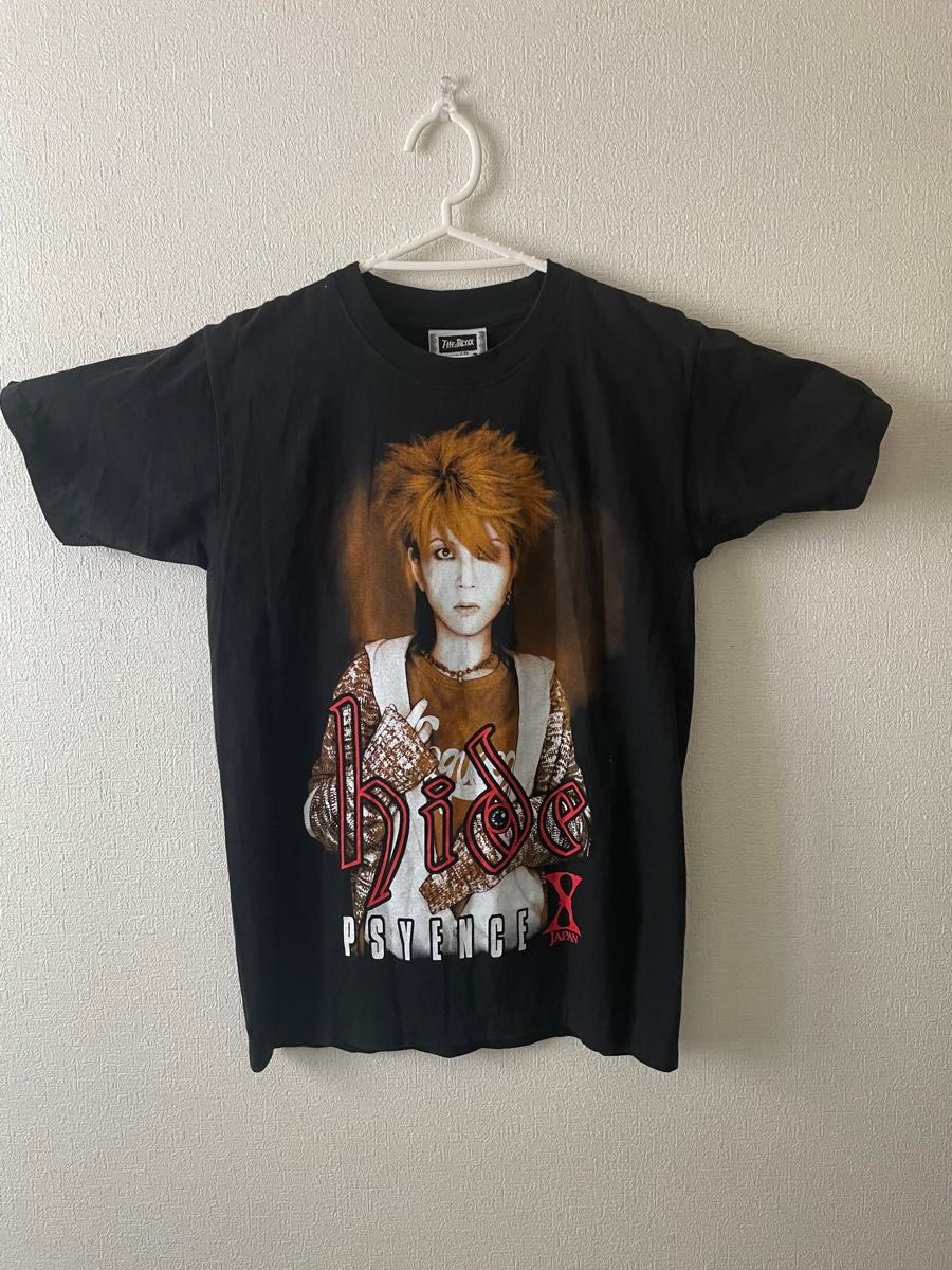 レア hide tシャツ M ヴィンテージ シングルステッチ X JAPAN レア hide tシャツ M ヴィンテージ シングルステッチ X JAPAN