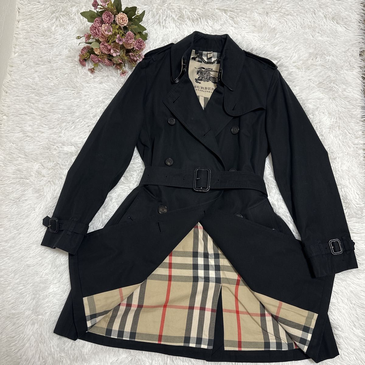 美品】BURBERRY LONDON ウールキャスケット ノバチェック M - 帽子 美品】BURBERRY LONDON ウールキャスケット ノバチェック M - 帽子