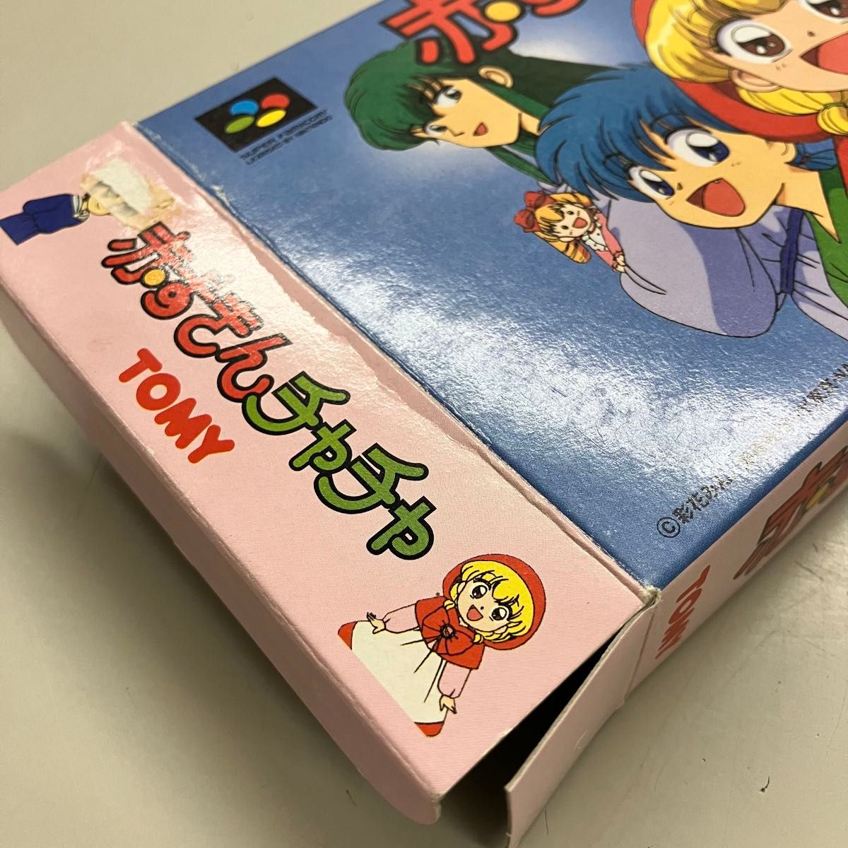激レア【動作確認済】SFCソフト『赤ずきんチャチャ』TOMY 箱説 激レア【動作確認済】SFCソフト『赤ずきんチャチャ』TOMY 箱説
