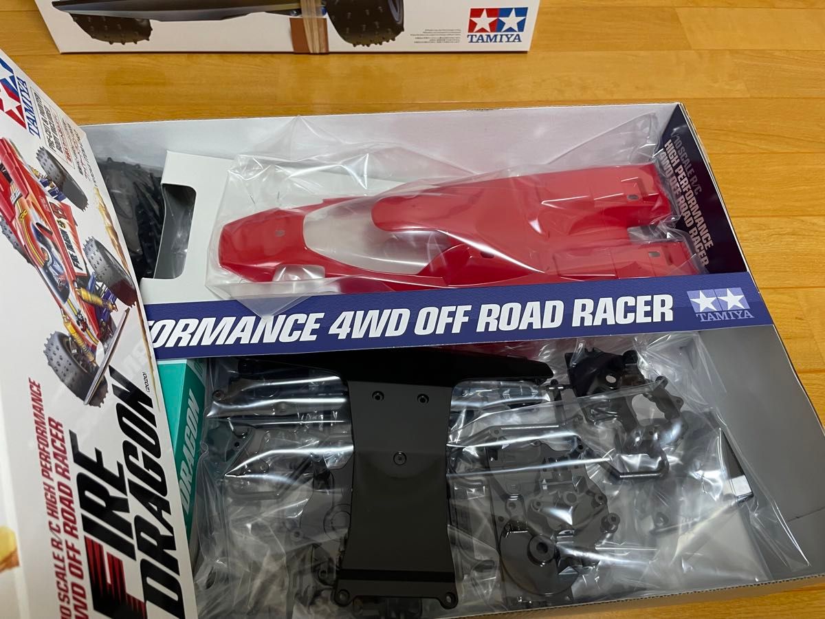 未組立 2台セット】タミヤ サンダードラゴン(2021)&ファイヤー 未組立 2台セット】タミヤ サンダードラゴン(2021)&ファイヤー