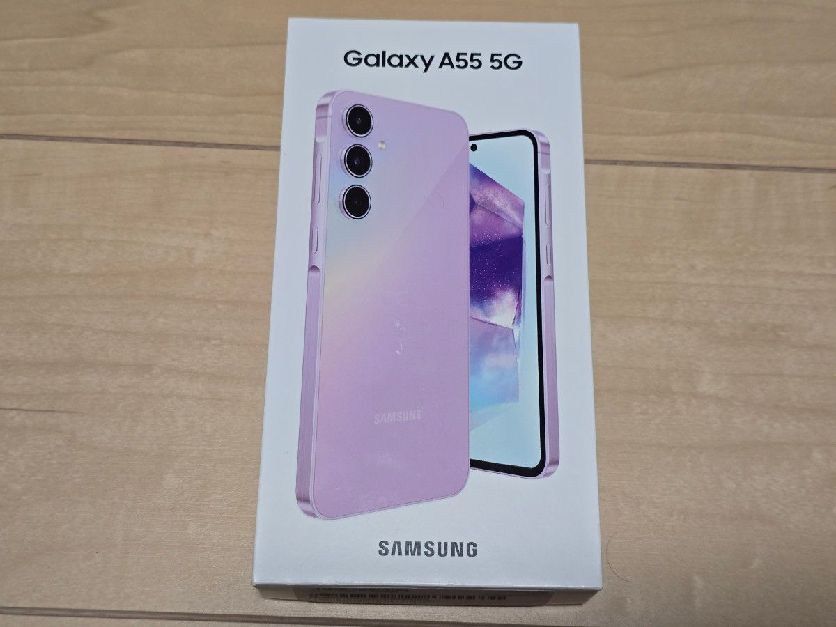 Galaxy A55 5G 日本版 UQ mobile版 オーサムライラック 中古 Galaxy A55 5G 日本版 UQ mobile版 オーサムライラック 中古