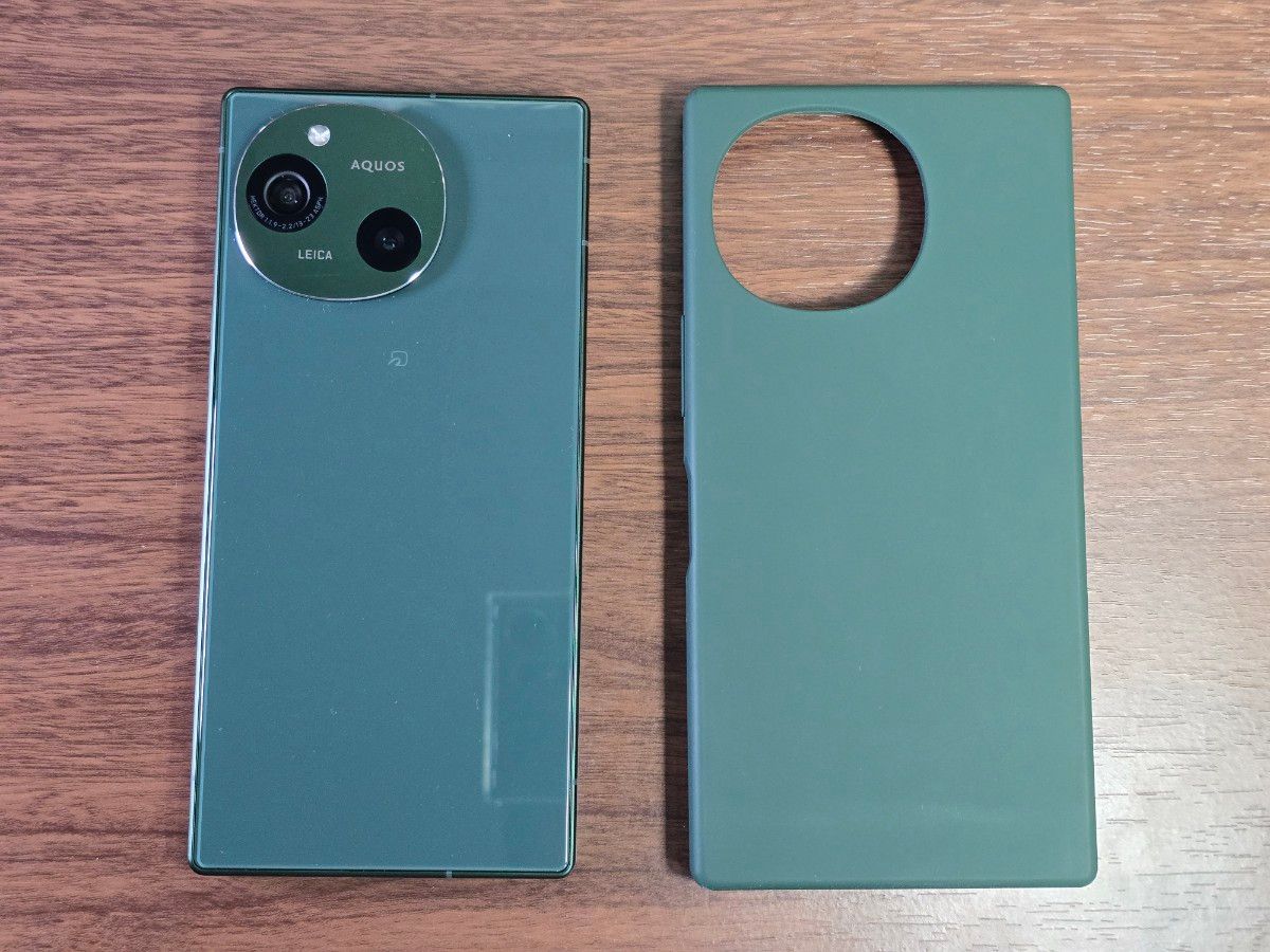 AQUOS R9 SIMフリースマートフォン グリーン 中古 純正シリコン AQUOS R9 SIMフリースマートフォン グリーン 中古 純正シリコン