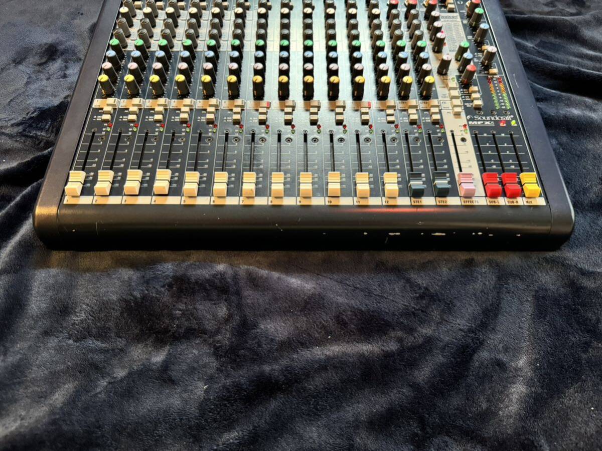 Soundcraft サウンドクラフト MFXi 12/2 アナログミキサー Soundcraft サウンドクラフト MFXi 12/2 アナログミキサー