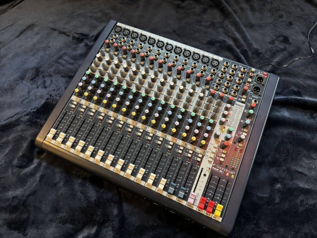 Soundcraft サウンドクラフト MFXi 12/2 アナログミキサー Soundcraft サウンドクラフト MFXi 12/2 アナログミキサー