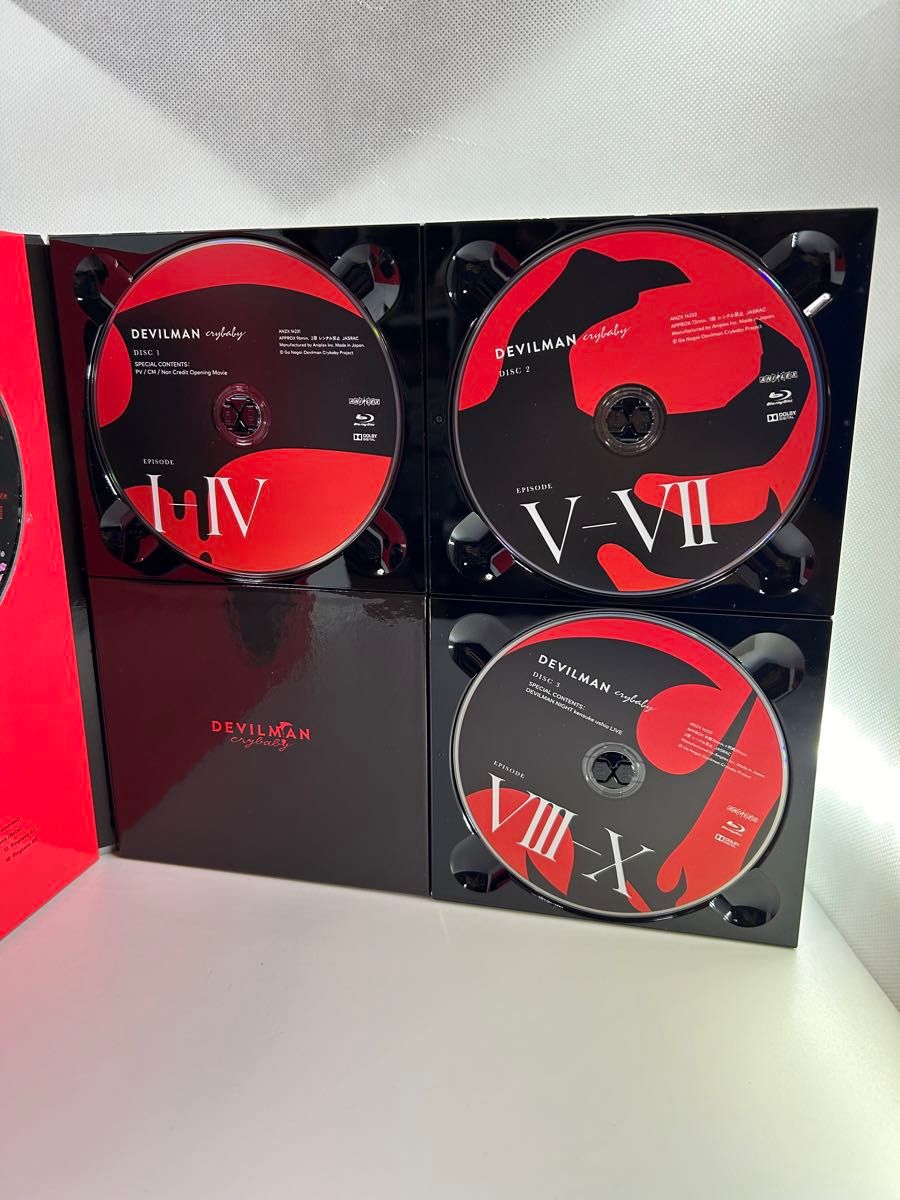 DEVILMAN crybaby COMPLETE BOX (完全生産限定版) (Blu-ray Disc DEVILMAN crybaby COMPLETE BOX (完全生産限定版) (Blu-ray Disc