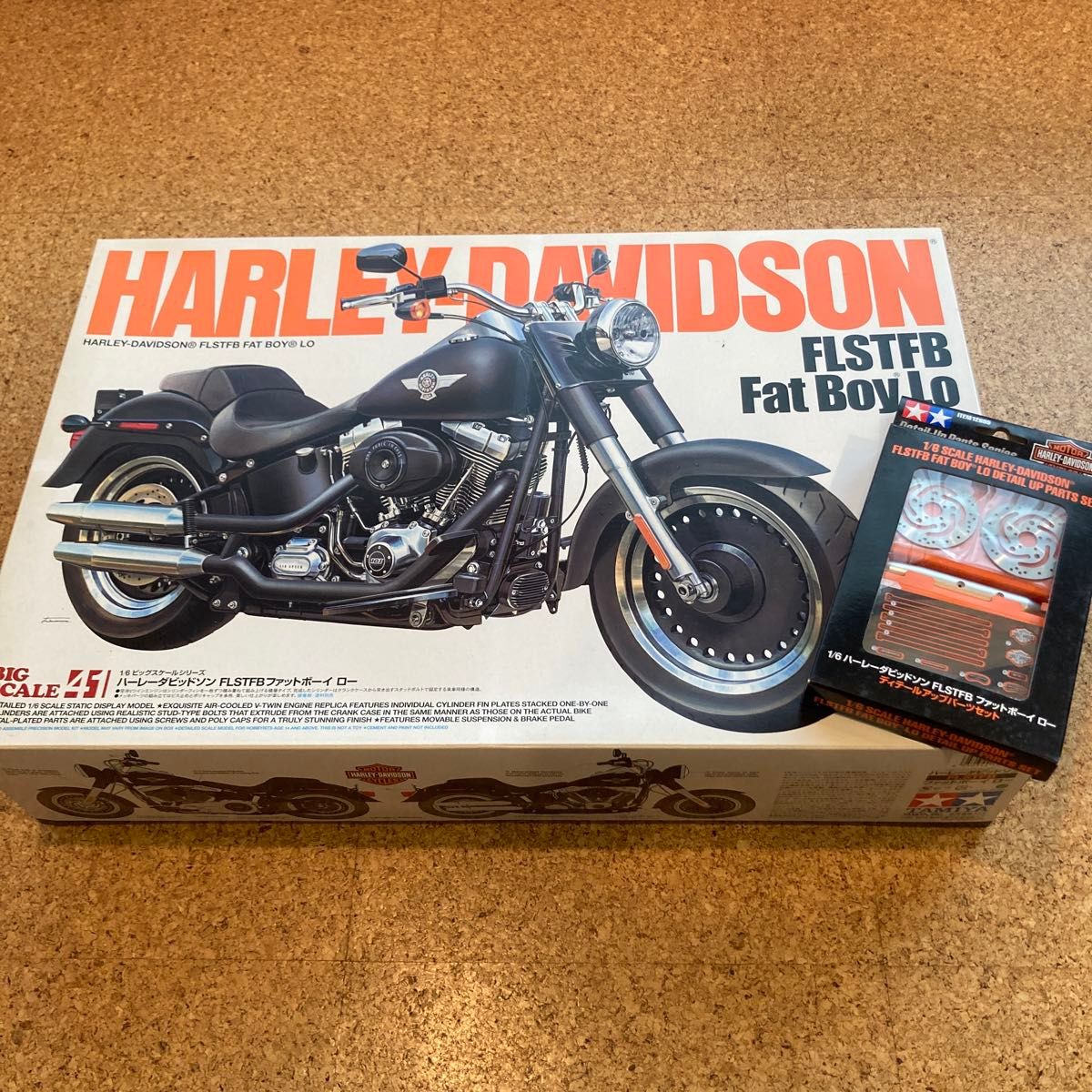 タミヤ 1/6 オートバイ プラモデル ハーレー ファットボーイロー タミヤ 1/6 オートバイ プラモデル ハーレー ファットボーイロー