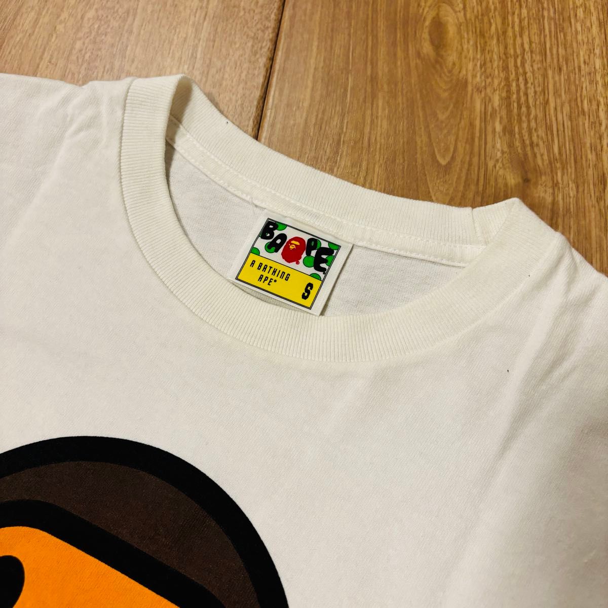 極希少 NIGO期 BAPE BABY MILO ロゴTシャツ 白 Sサイズ|Yahoo 極希少 NIGO期 BAPE BABY MILO ロゴTシャツ 白 Sサイズ|Yahoo