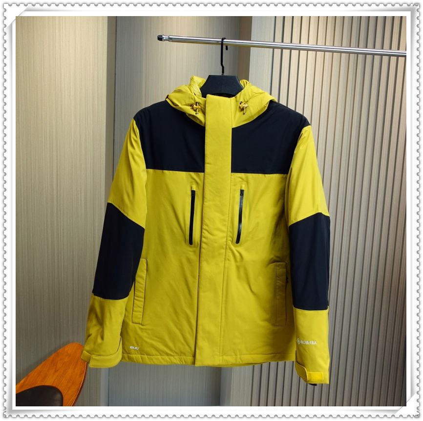 YR-vikingar 黃 (表記 3XL) 限定 新品 軽量◆希少◆贅沢 希少◆600 防水/防風(fēng)?極地防寒ダウンジャケット