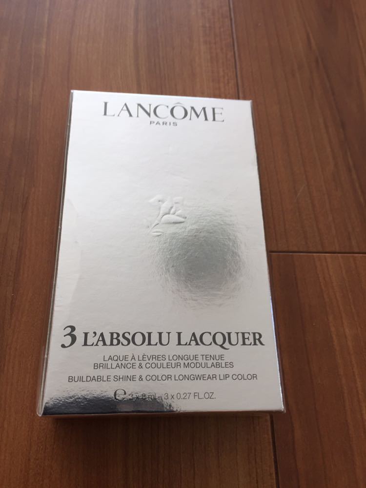  new goods unopened Lancome Rav so dragon Rucker 3 color set 