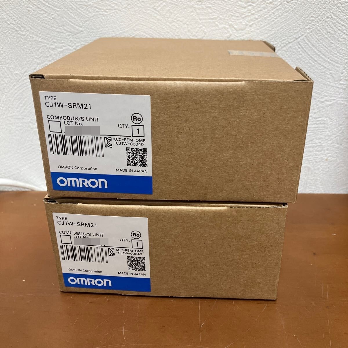 OMRON オムロン C1JW-SRM21 プログラマブルコントローラ 2個 ② OMRON オムロン C1JW-SRM21 プログラマブルコントローラ 2個 ②