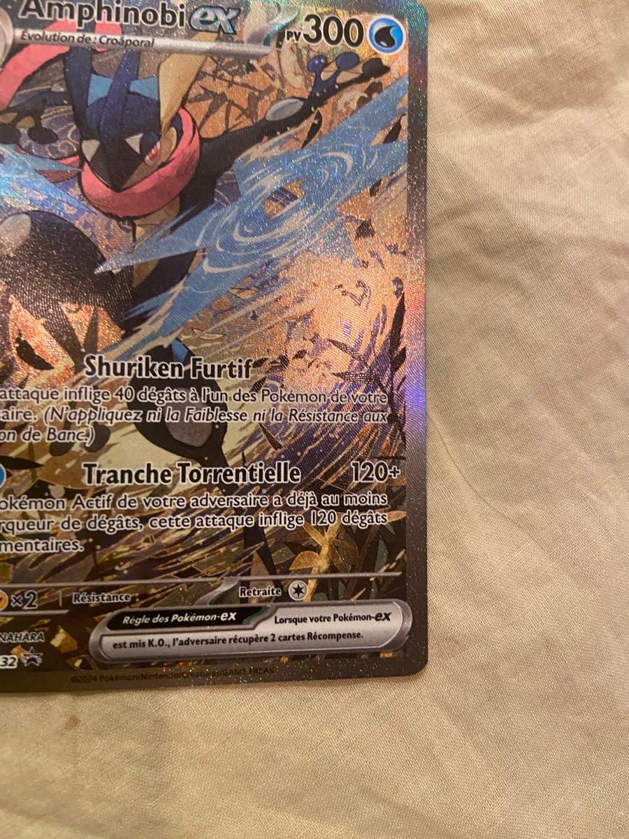 ポケモンカード 海外限定 ゲッコウガex プロモ SAR 英語 ポケカ ポケモンカード 海外限定 ゲッコウガex プロモ SAR 英語 ポケカ
