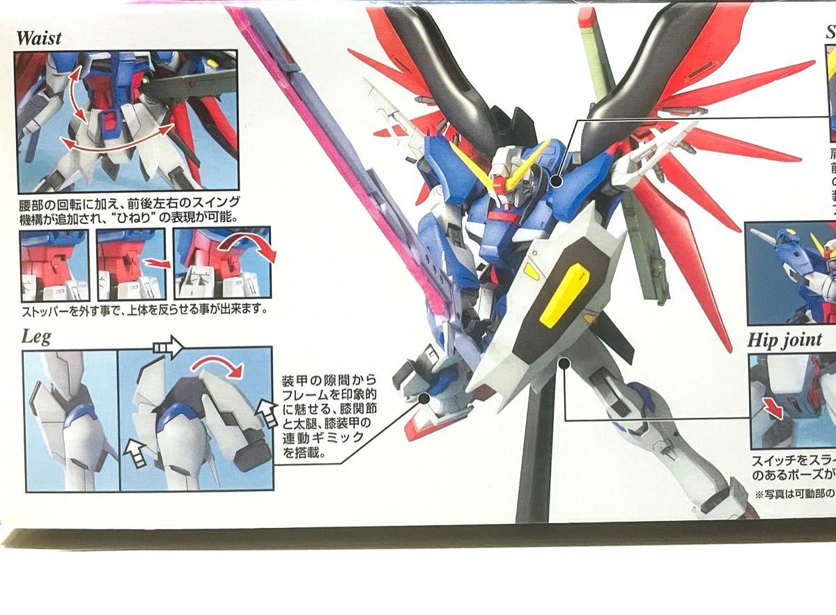 MG 1/100 デスティニーガンダム インパルスガンダムブランシュ MG 1/100 デスティニーガンダム インパルスガンダムブランシュ