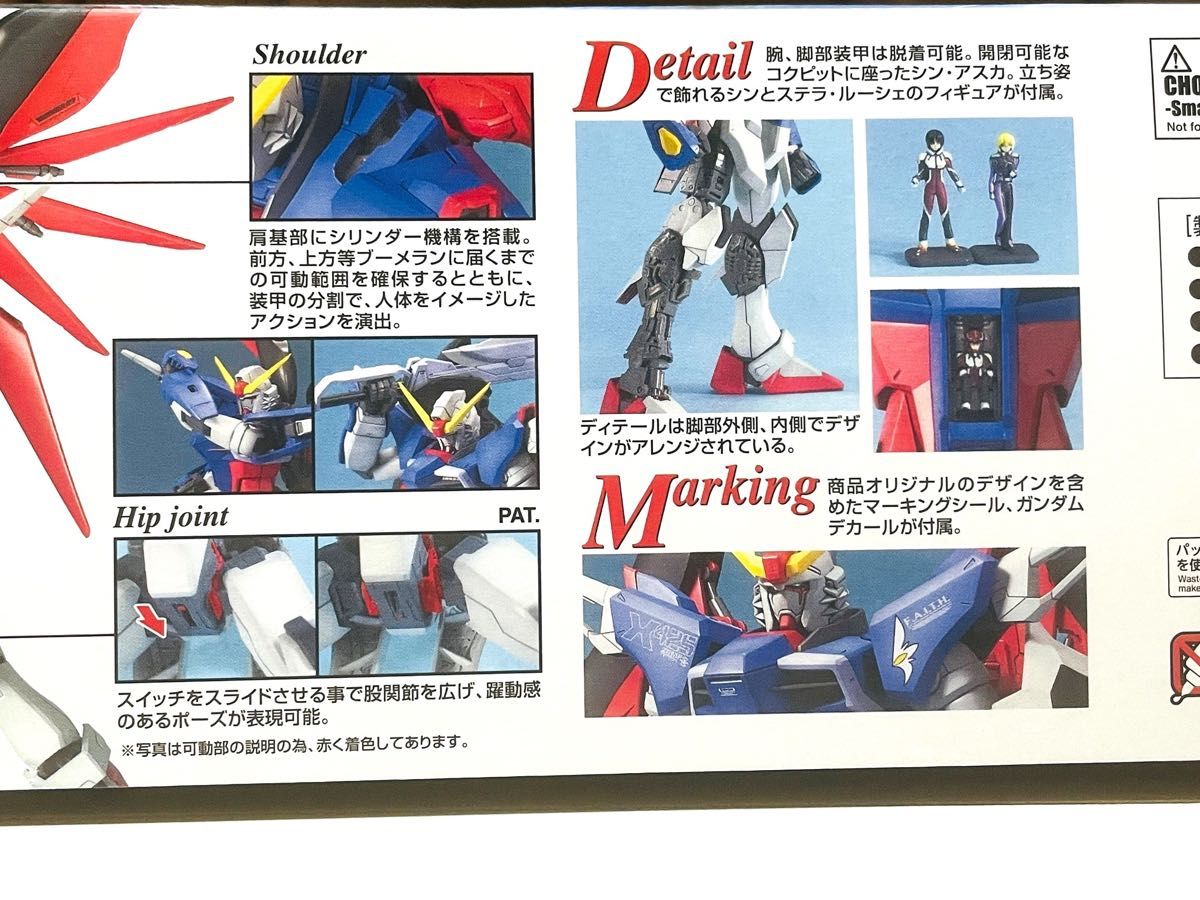 MG 1/100 デスティニーガンダム インパルスガンダムブランシュ MG 1/100 デスティニーガンダム インパルスガンダムブランシュ