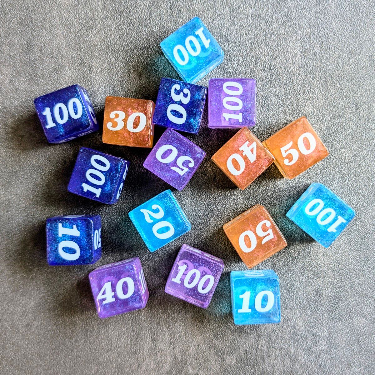 オリジナル】ダメカンダイス 6個セット 10〜50・100|Yahoo オリジナル】ダメカンダイス 6個セット 10〜50・100|Yahoo