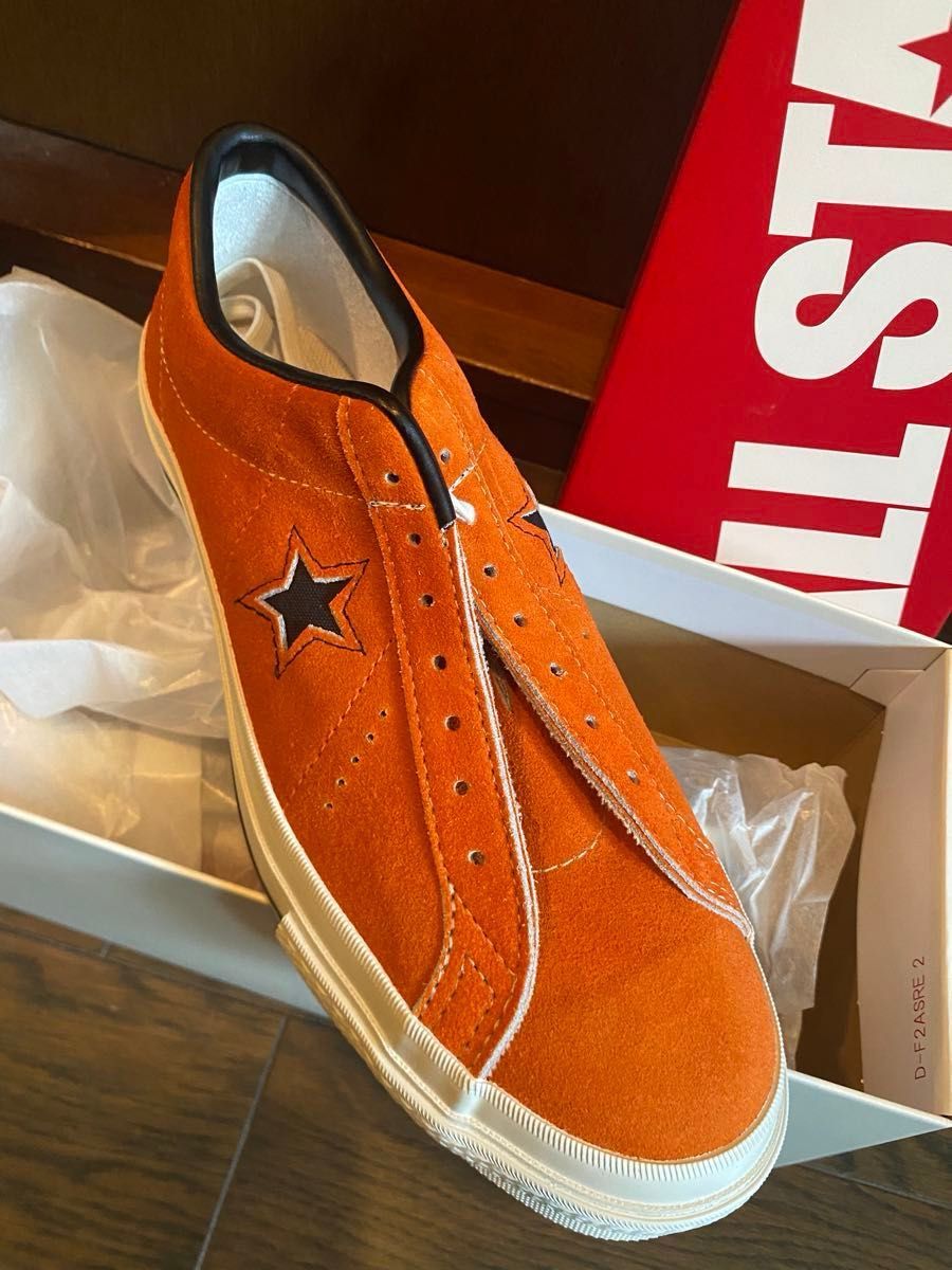 27 5cm CONVERSE ONE STAR J VTG オレンジ ワンスター ジャック 27 5cm CONVERSE ONE STAR J VTG オレンジ ワンスター ジャック