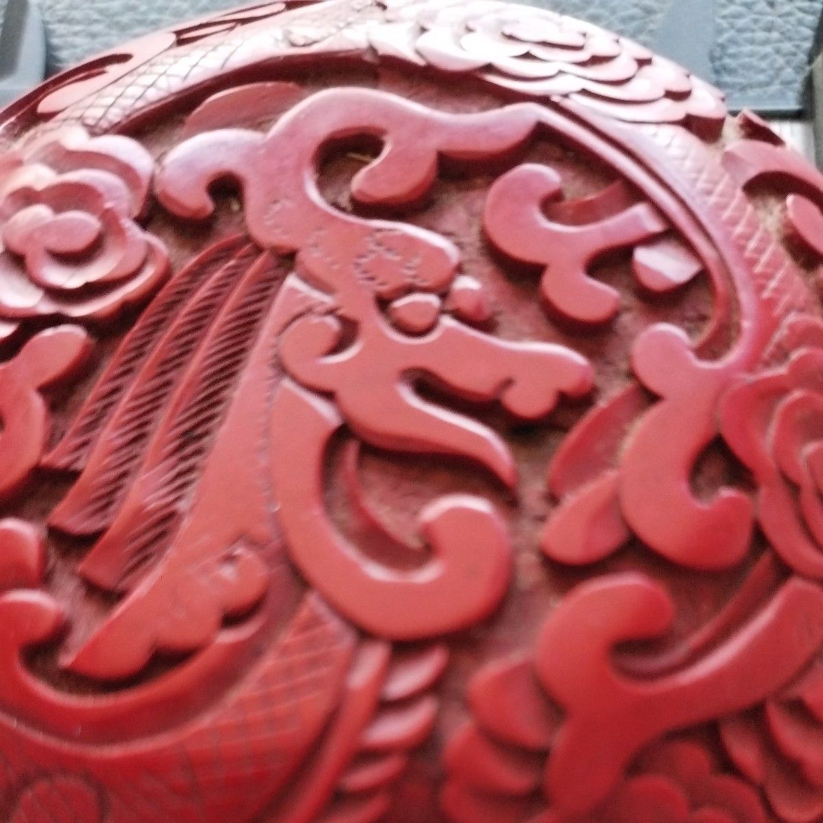中国 古玩 赤白玉山水図置物 コレクション