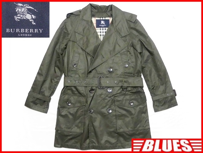 即決☆BURBERRY LONDON☆メンズM トレンチコート バーバリーロンドン